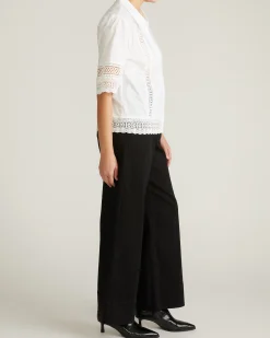 Dora Cotton Poplin Blouse White