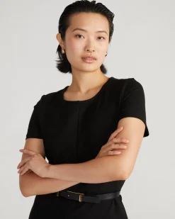 Executive Ponte Dress Black