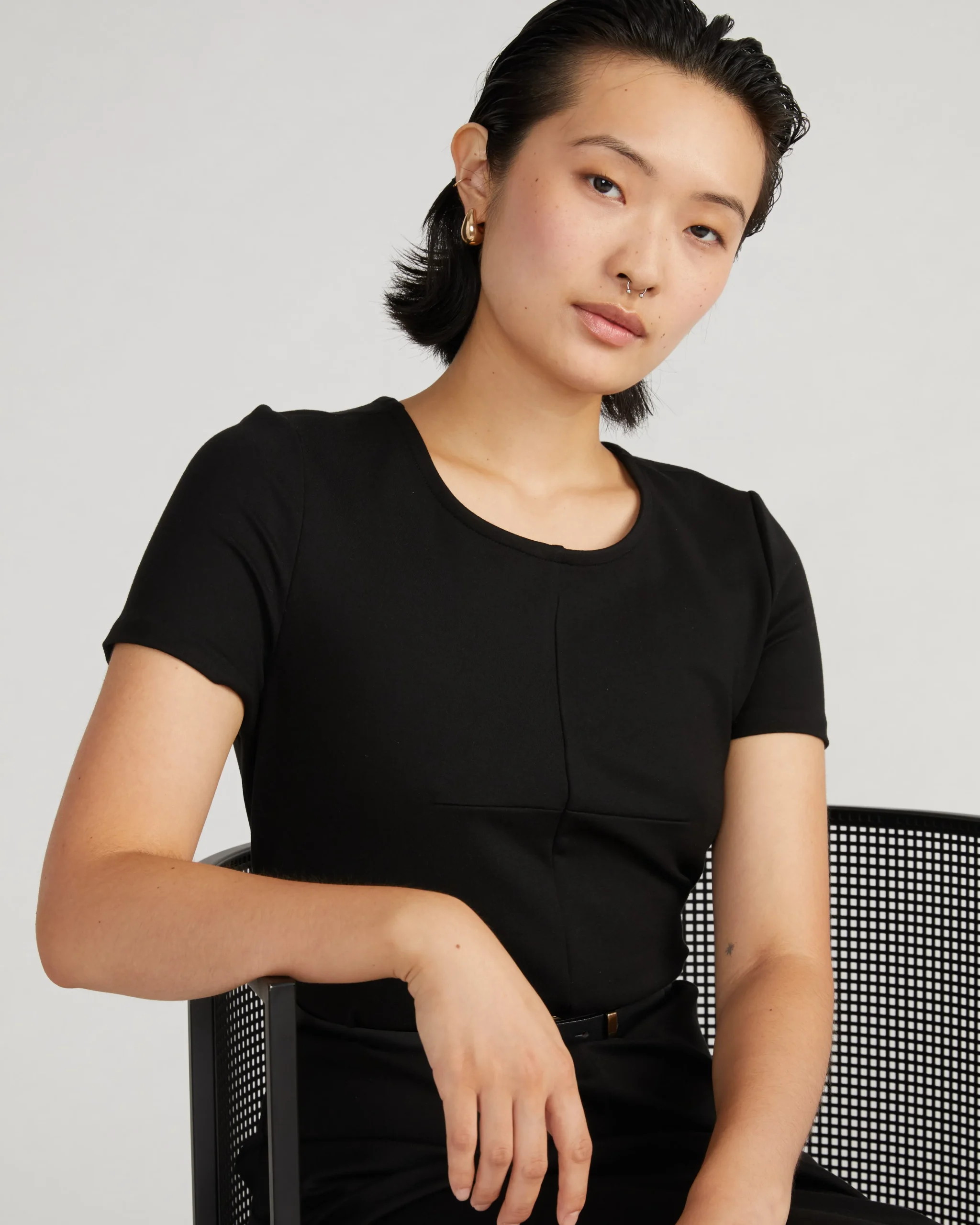 Executive Ponte Dress Black