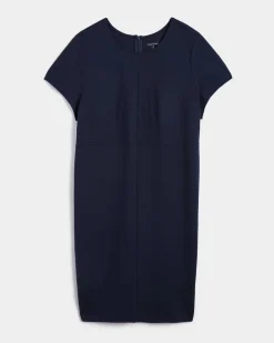 Executive Ponte Dress Navy