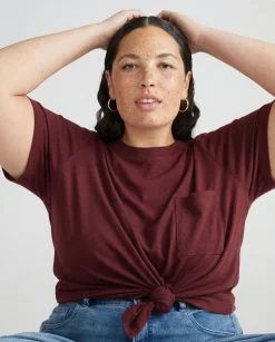 Garcon Tee Black Cherry