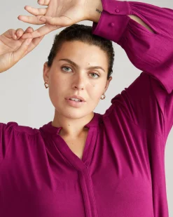 Gramercy Liquid Jersey Dress Rothko Purple