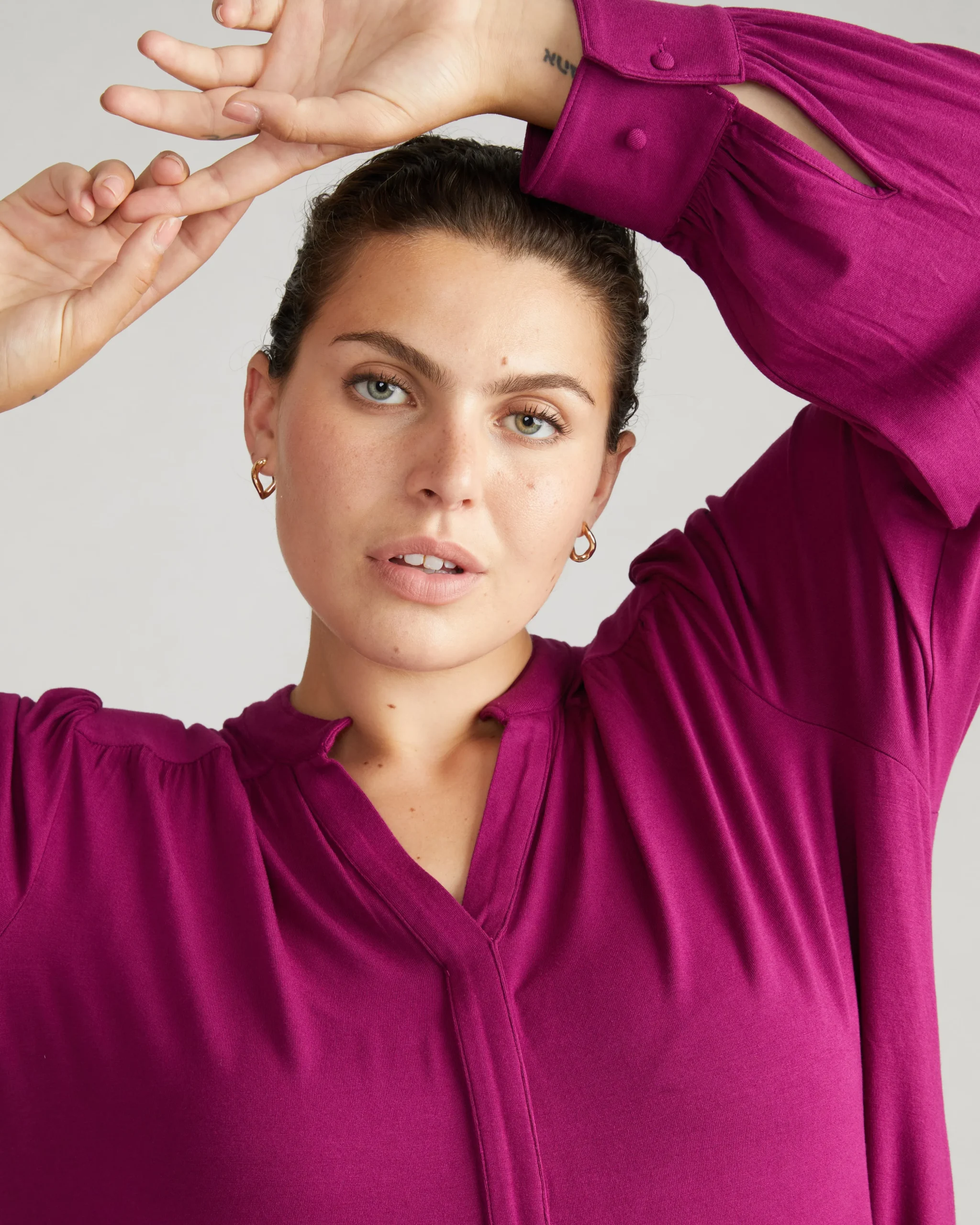 Gramercy Liquid Jersey Dress Rothko Purple