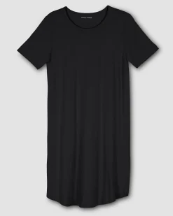 Halie T-Shirt Dress Black
