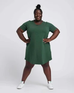Halie T-Shirt Dress Conifer