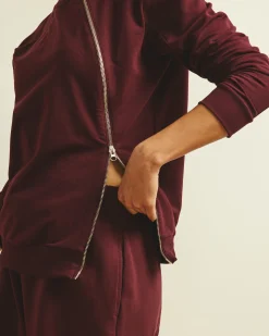 Hayes Sweatshorts Black Cherry