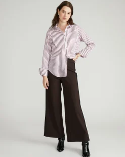 Henning x US Madison Shirt Lilac Multi Stripe