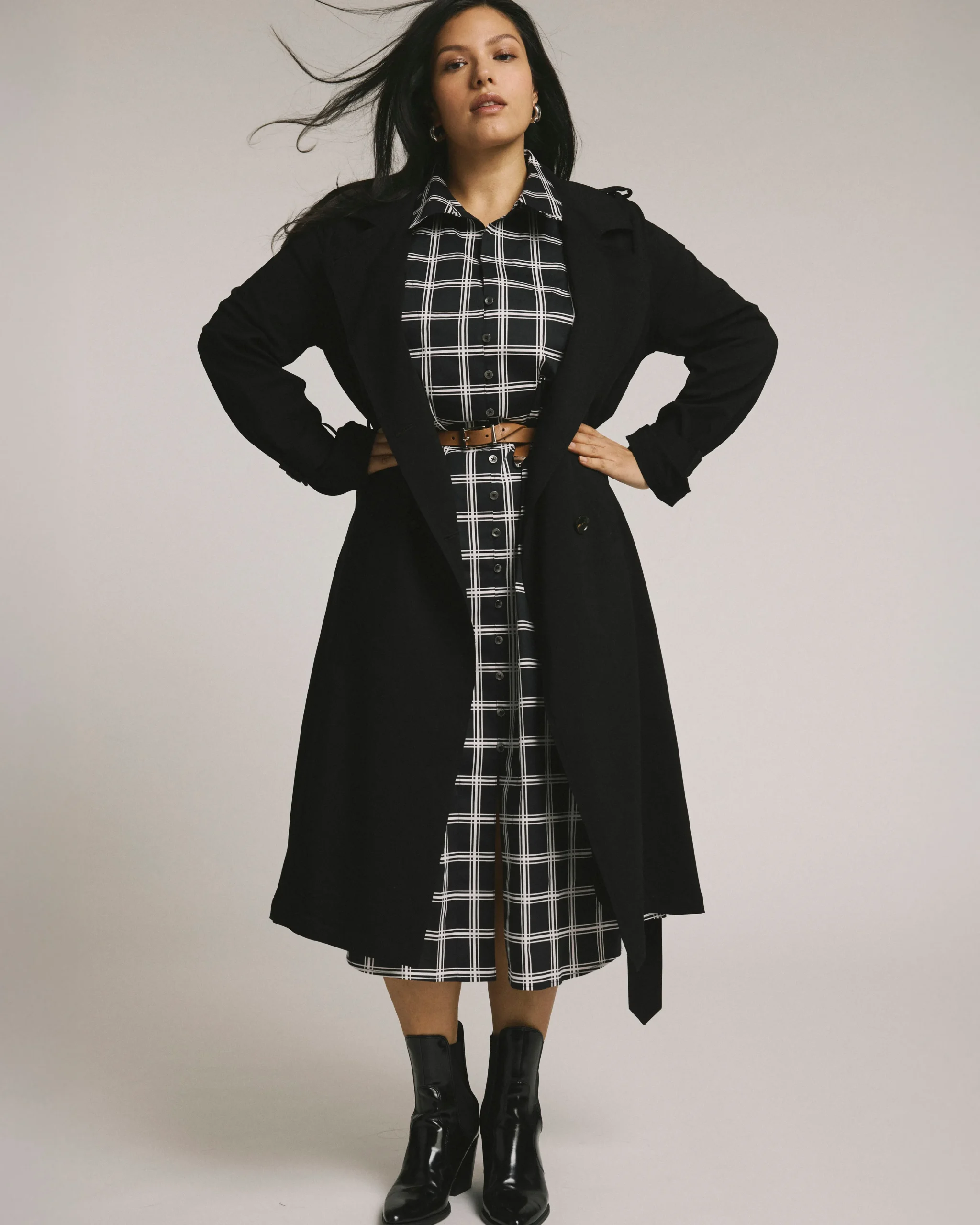 Henning x US Park Soft Trench Black