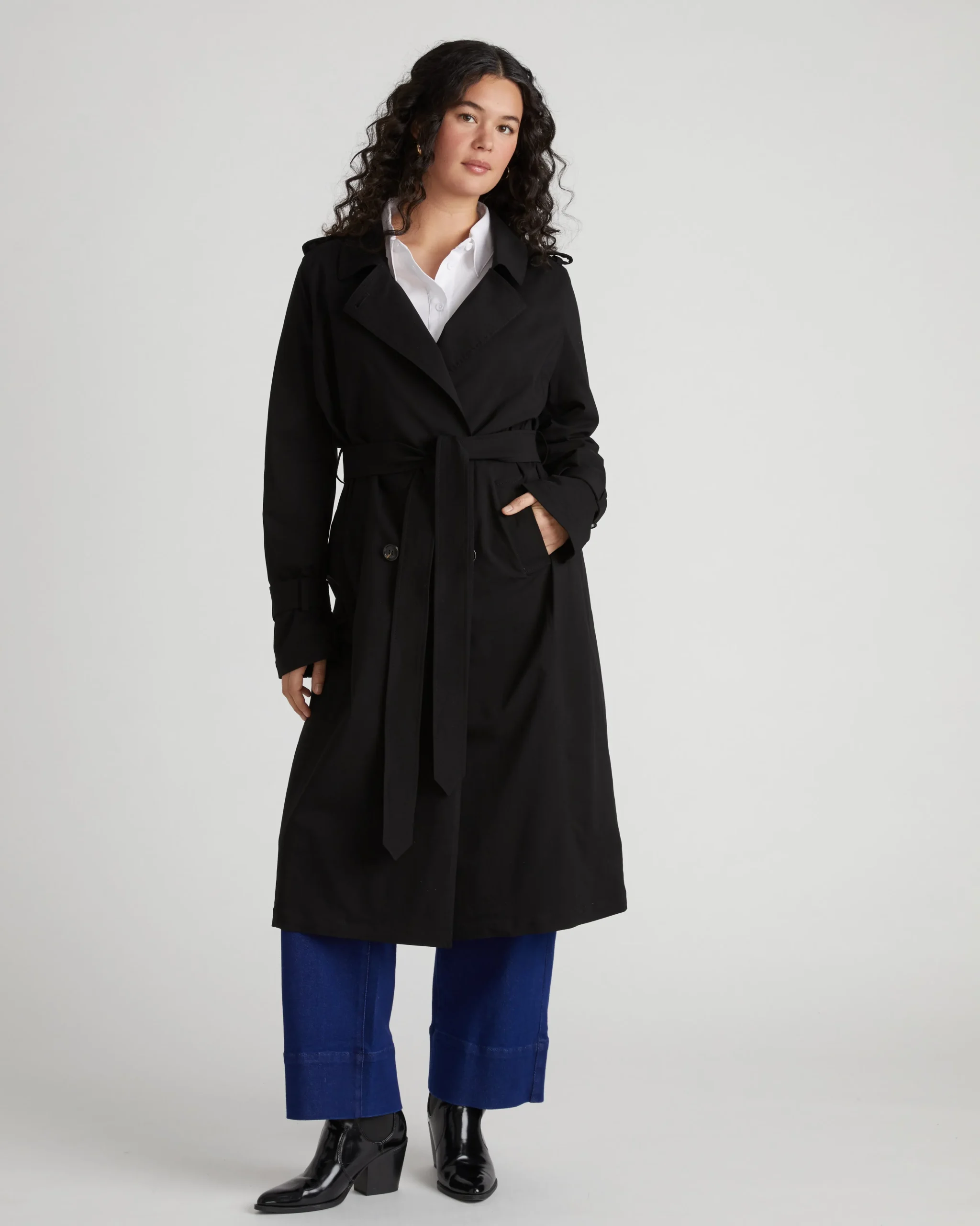 Henning x US Park Soft Trench Black