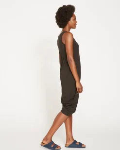Iconic Geneva Tank Dress Black
