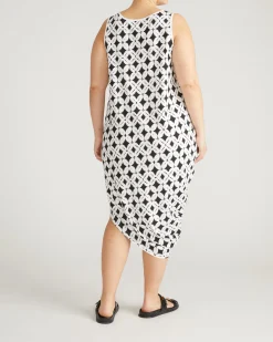 Iconic Geneva Tank Dress Eclipse Print