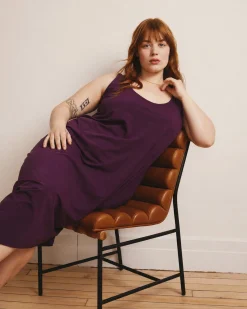 Iconic Geneva Tank Dress Gamay