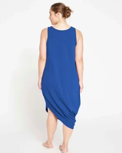 Iconic Geneva Tank Dress Lapis
