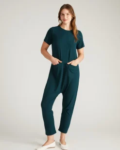 Ilona Lounge Jumpsuit Deep Sea