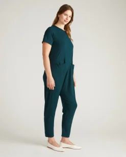 Ilona Lounge Jumpsuit Deep Sea