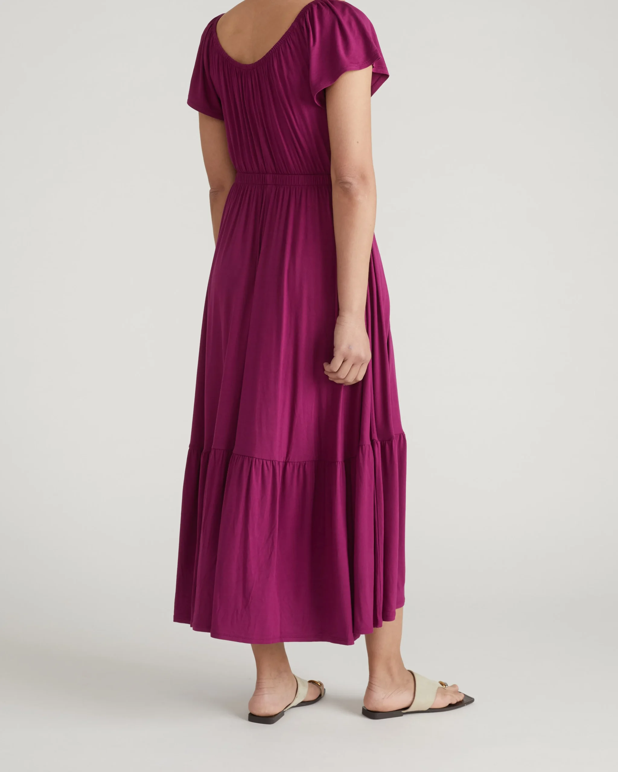 Kahlo Liquid Jersey Dress Rothko Purple