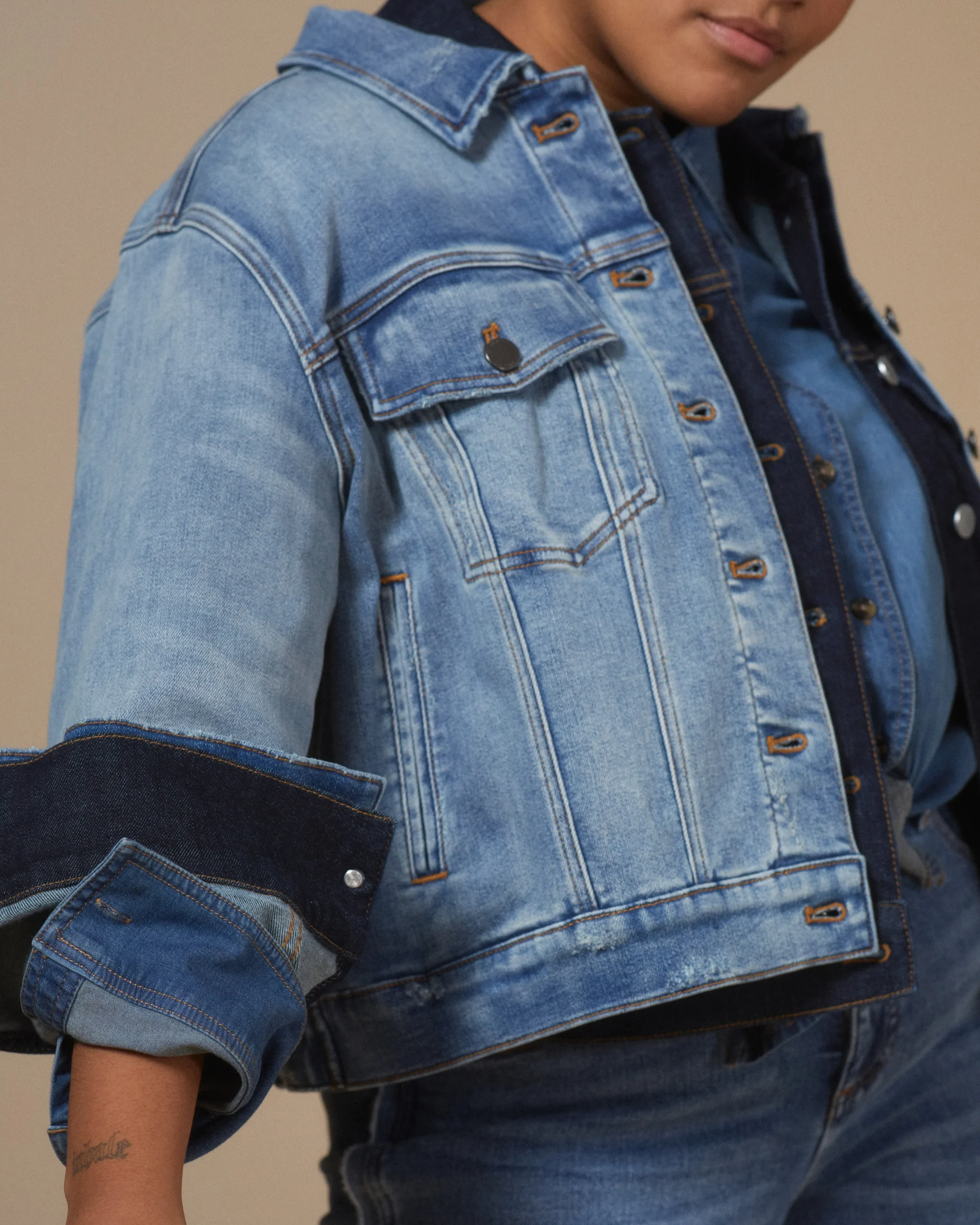 Kelsey Denim Jacket Light Blue