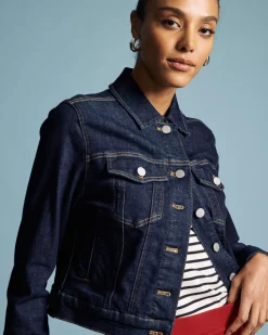 Kelsey Denim Jacket Vintage Indigo Selvedge