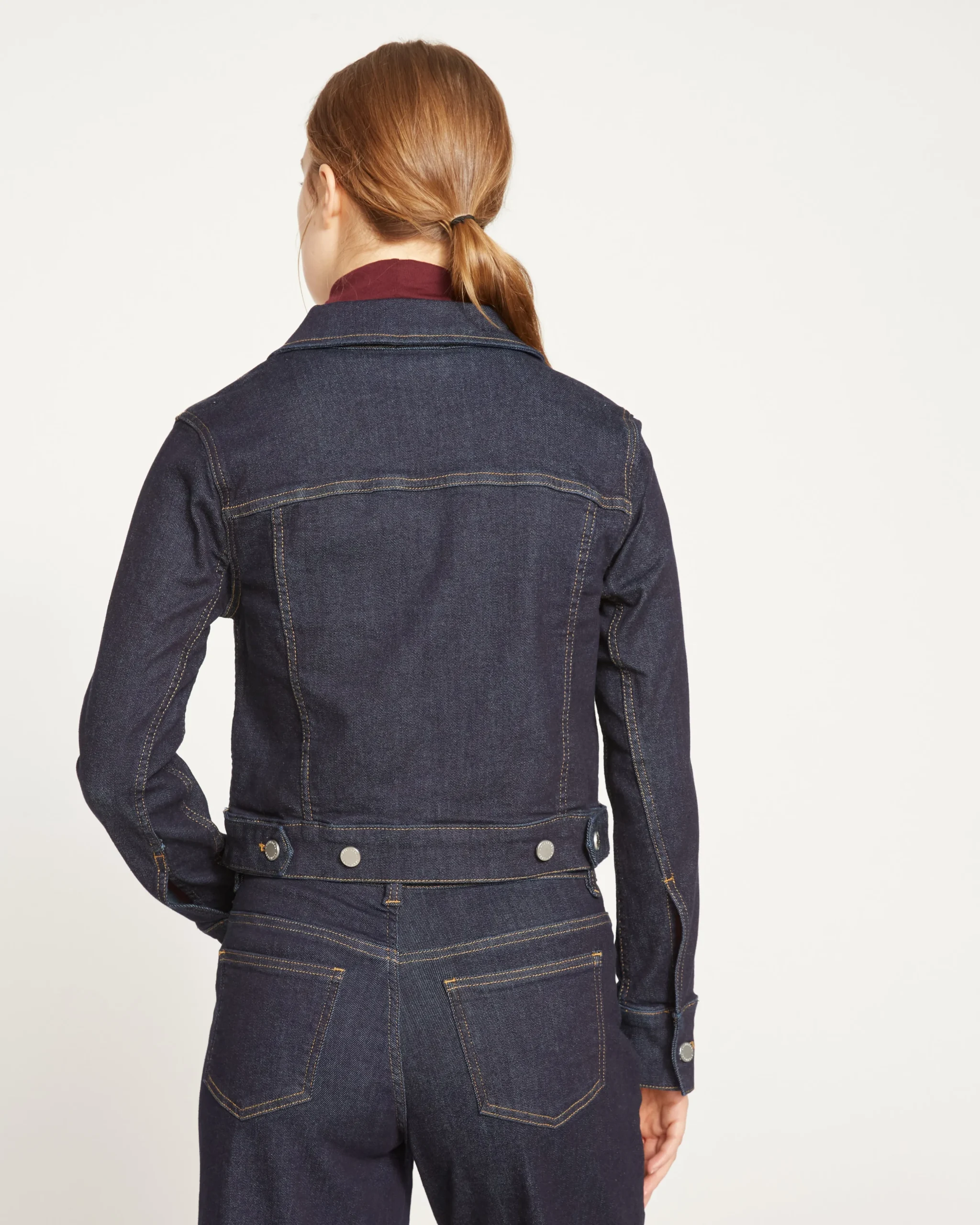Kelsey Denim Jacket Vintage Indigo Selvedge