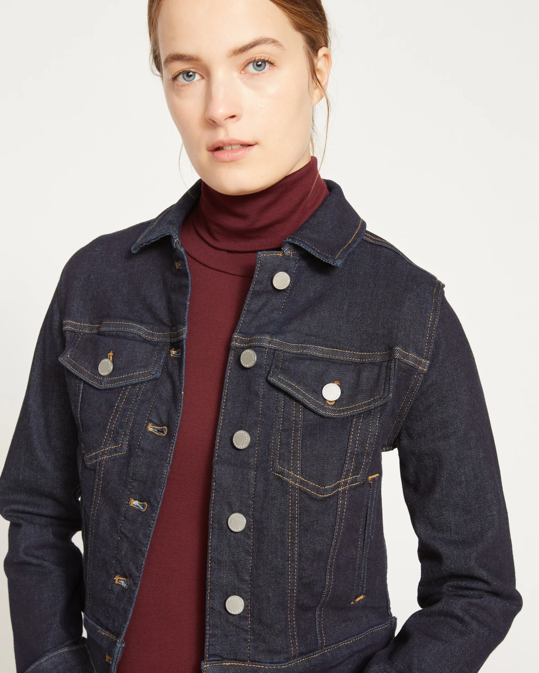 Kelsey Denim Jacket Vintage Indigo Selvedge