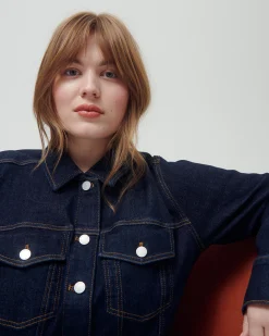 Kelsey Denim Jacket Vintage Indigo Selvedge