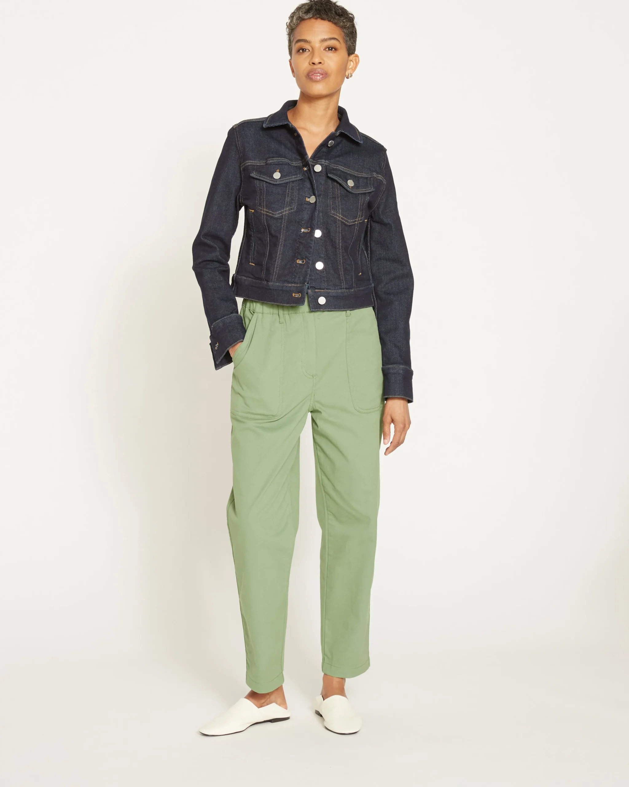 Kelsey Denim Jacket Vintage Indigo Selvedge