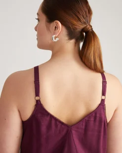 Kite Linen Blend Dress Acai