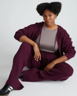 Knitted Mila Pants Acai