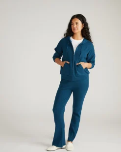 Knitted Mila Pants Deep Teal