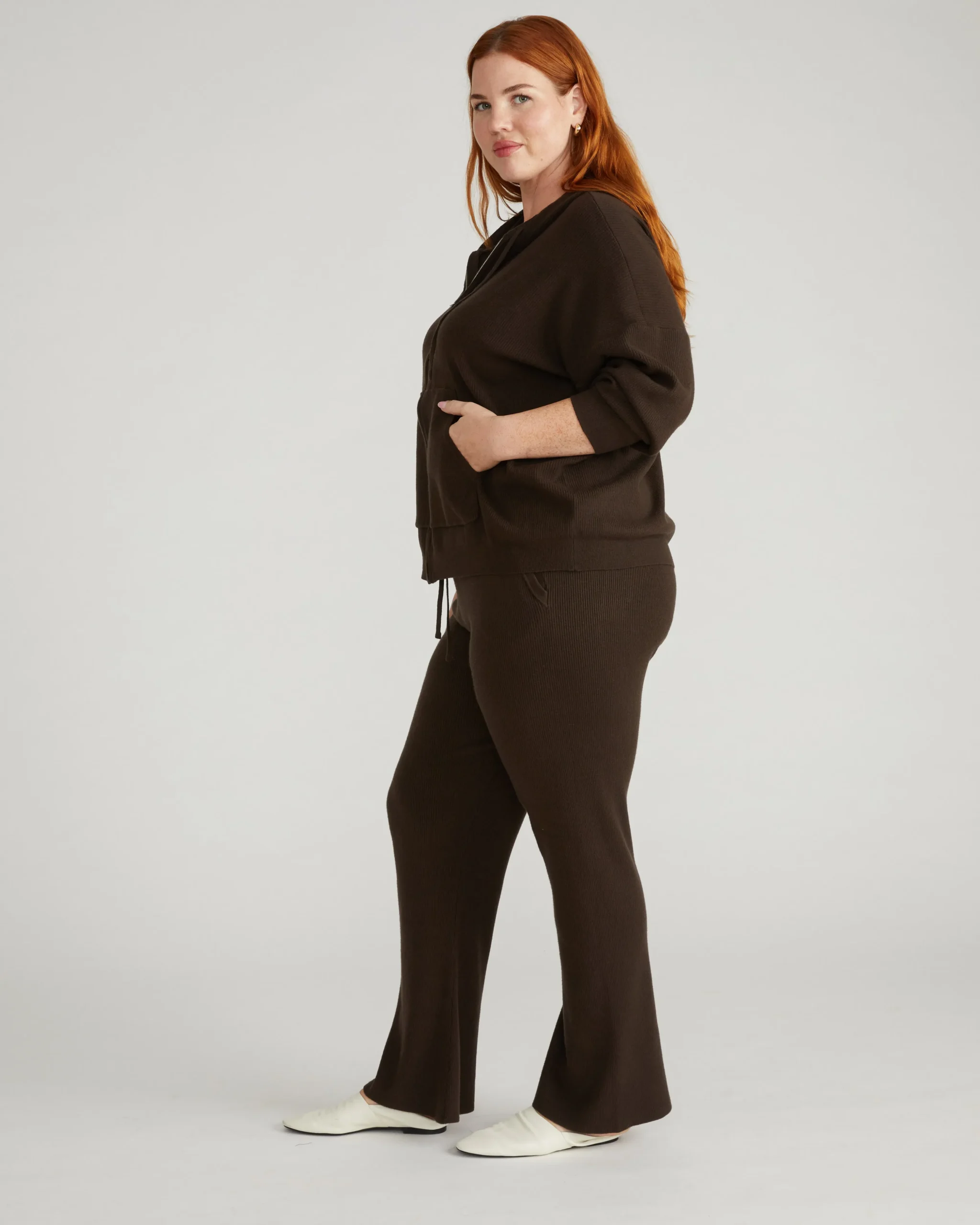 Knitted Mila Pants Espresso