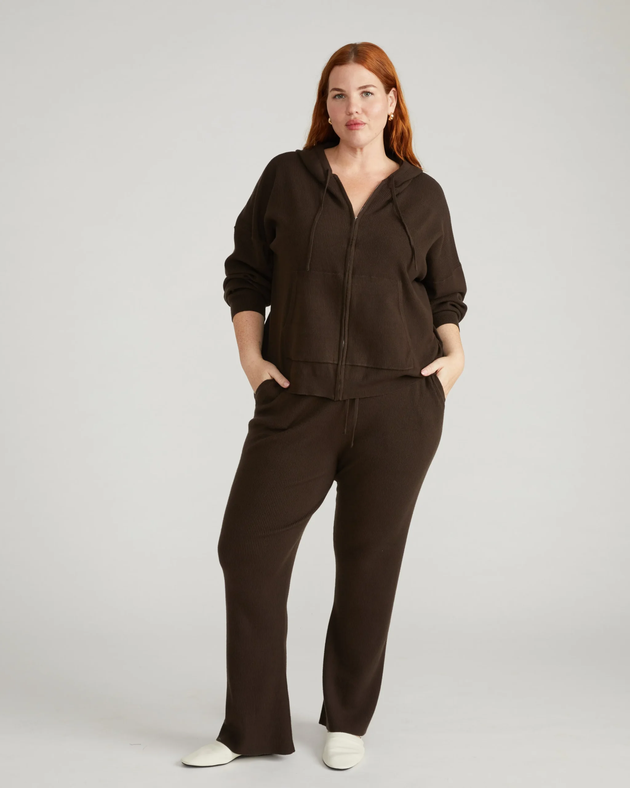 Knitted Mila Pants Espresso
