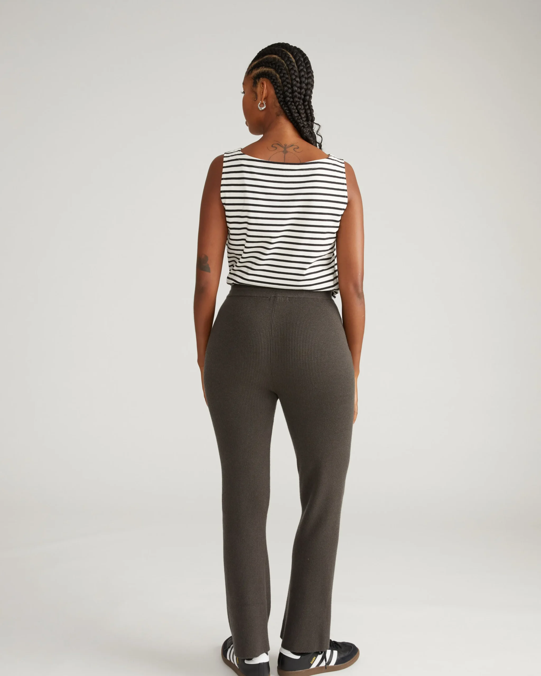 Knitted Mila Pants Graphite