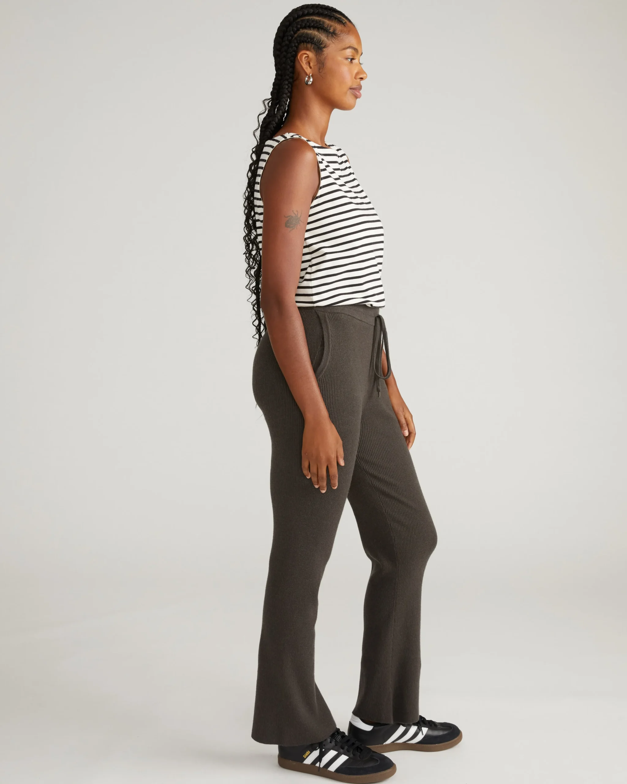 Knitted Mila Pants Graphite
