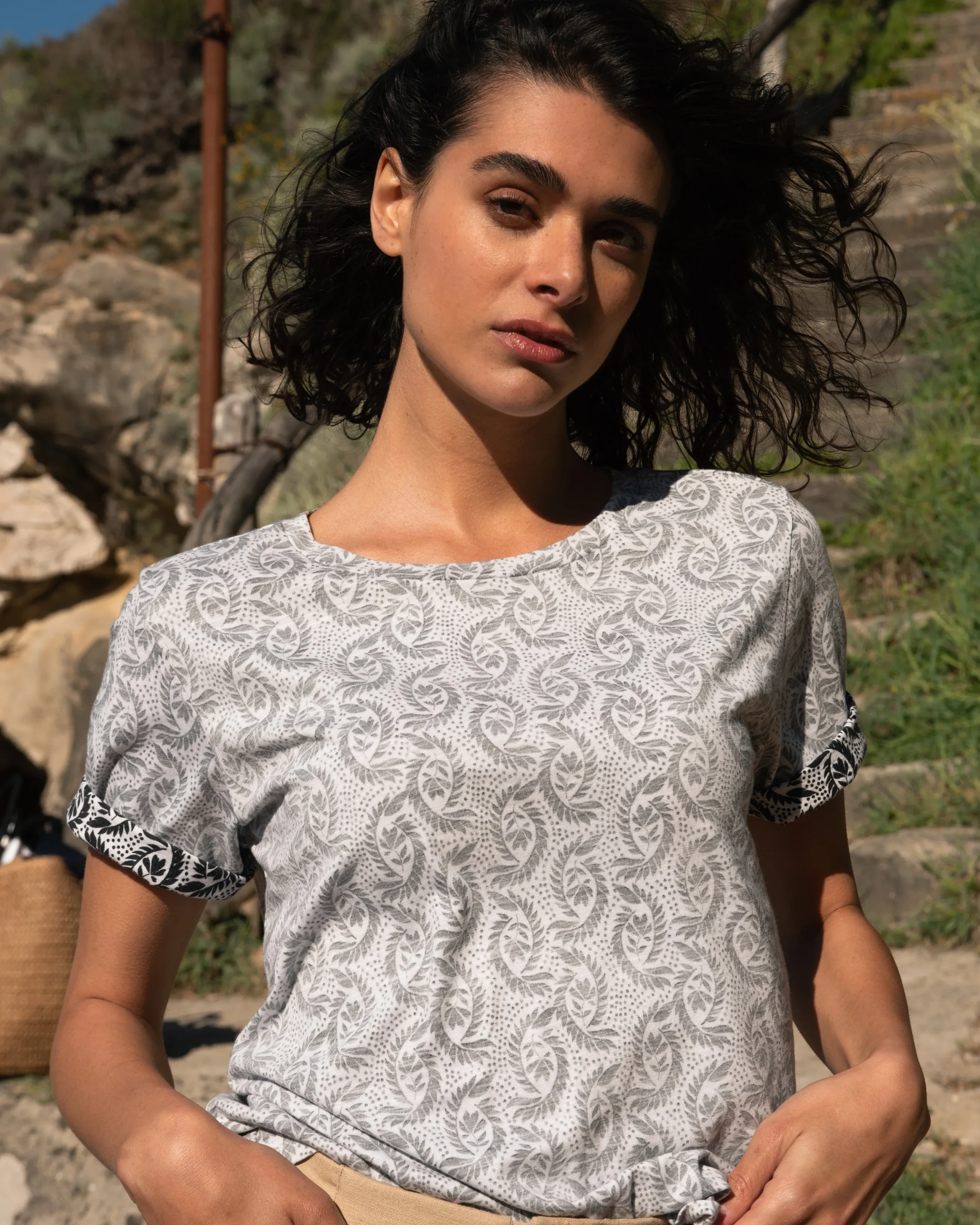 Light-As-Air Tee Rex Faded Print
