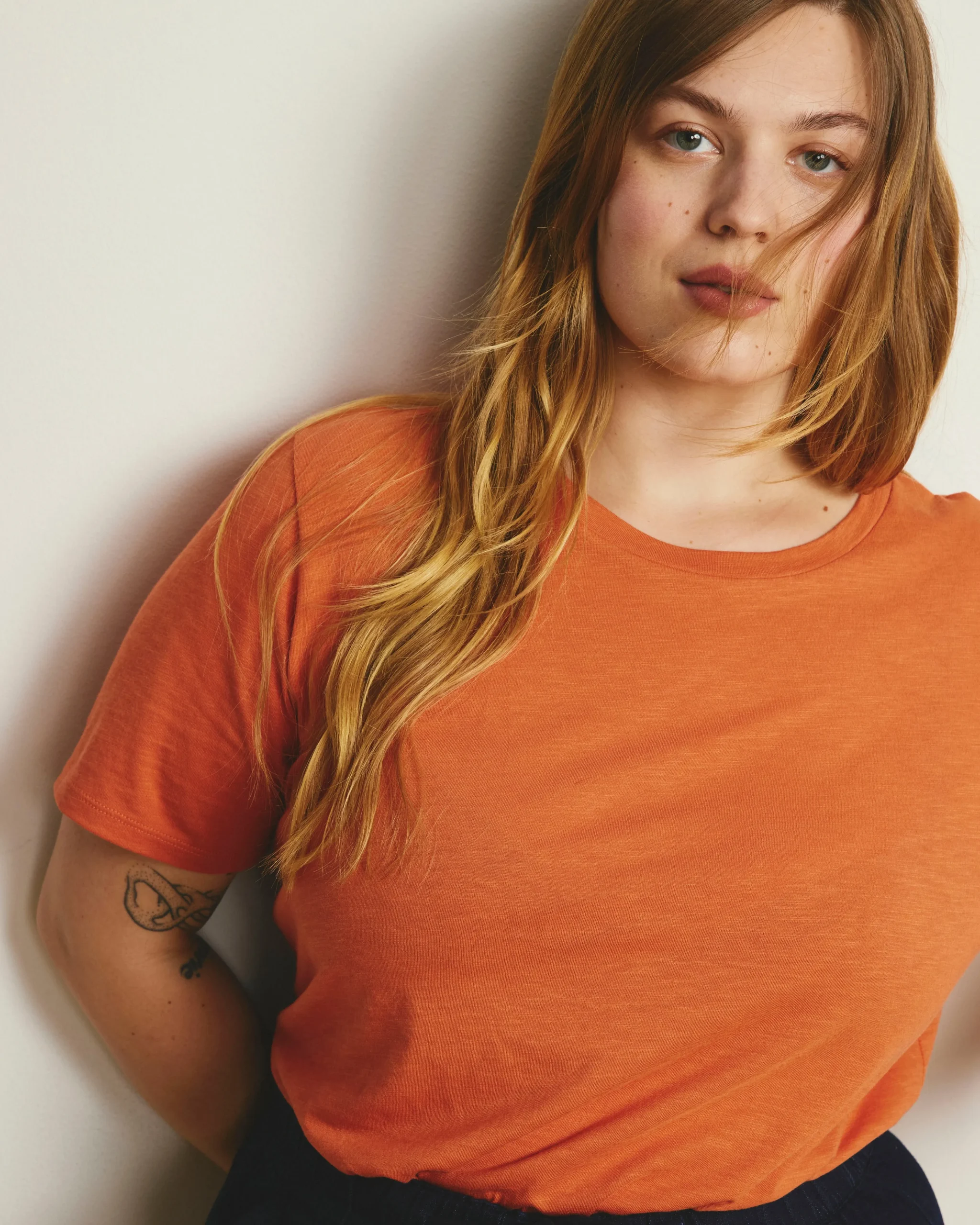 Light-As-Air Tee Rex Italian Orange