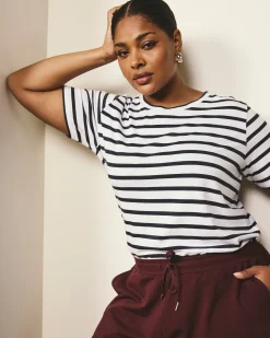 Light-As-Air Tee Rex Zen Stripe
