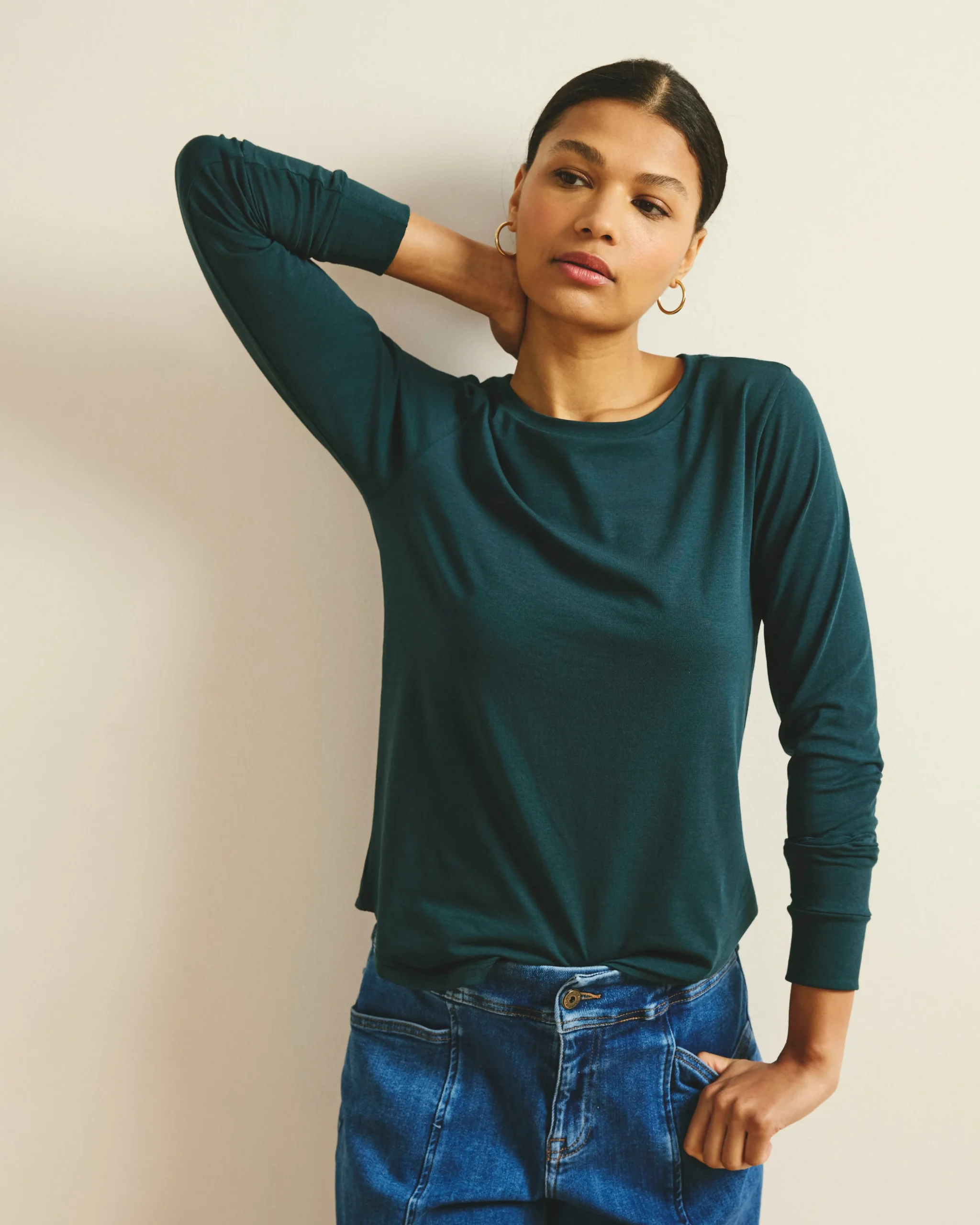 Long Sleeve Tee Rex Deep Sea