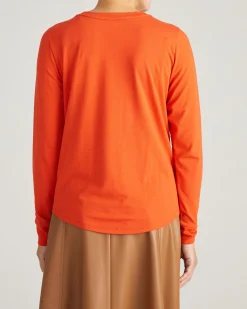 Long Sleeve Tee Rex Orange Flame