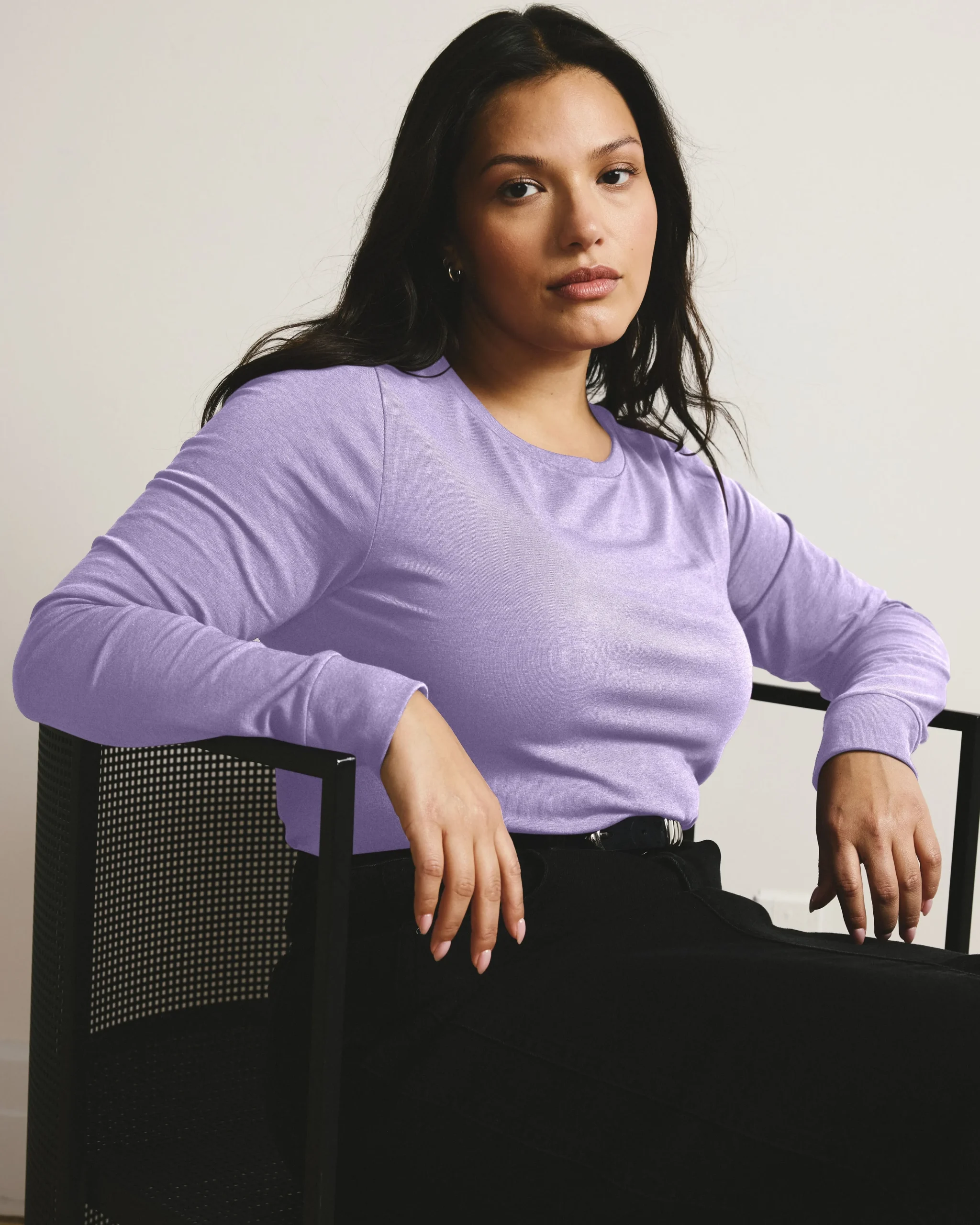 Long Sleeve Tee Rex Purple Posey