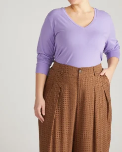 Long Sleeve V Rex Purple Posey