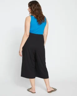 Lotti Jersey Culottes Black