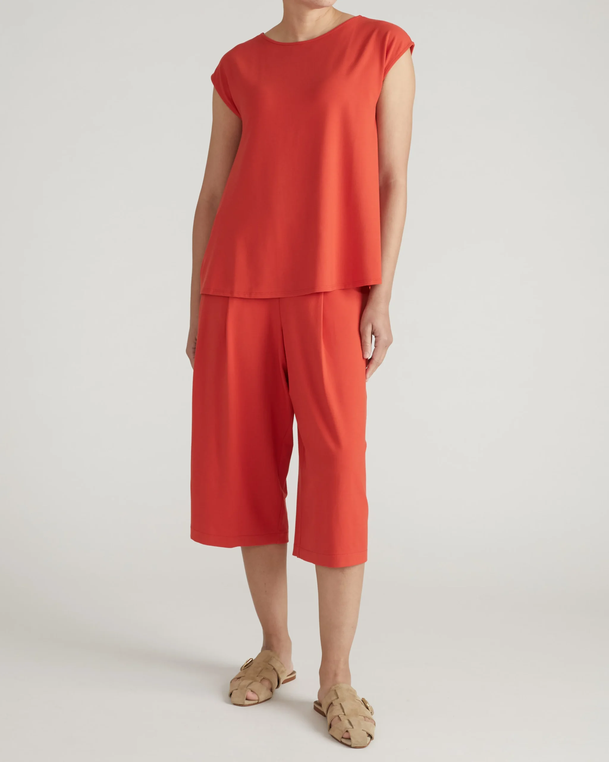Lotti Jersey Culottes Shoreline Sunset
