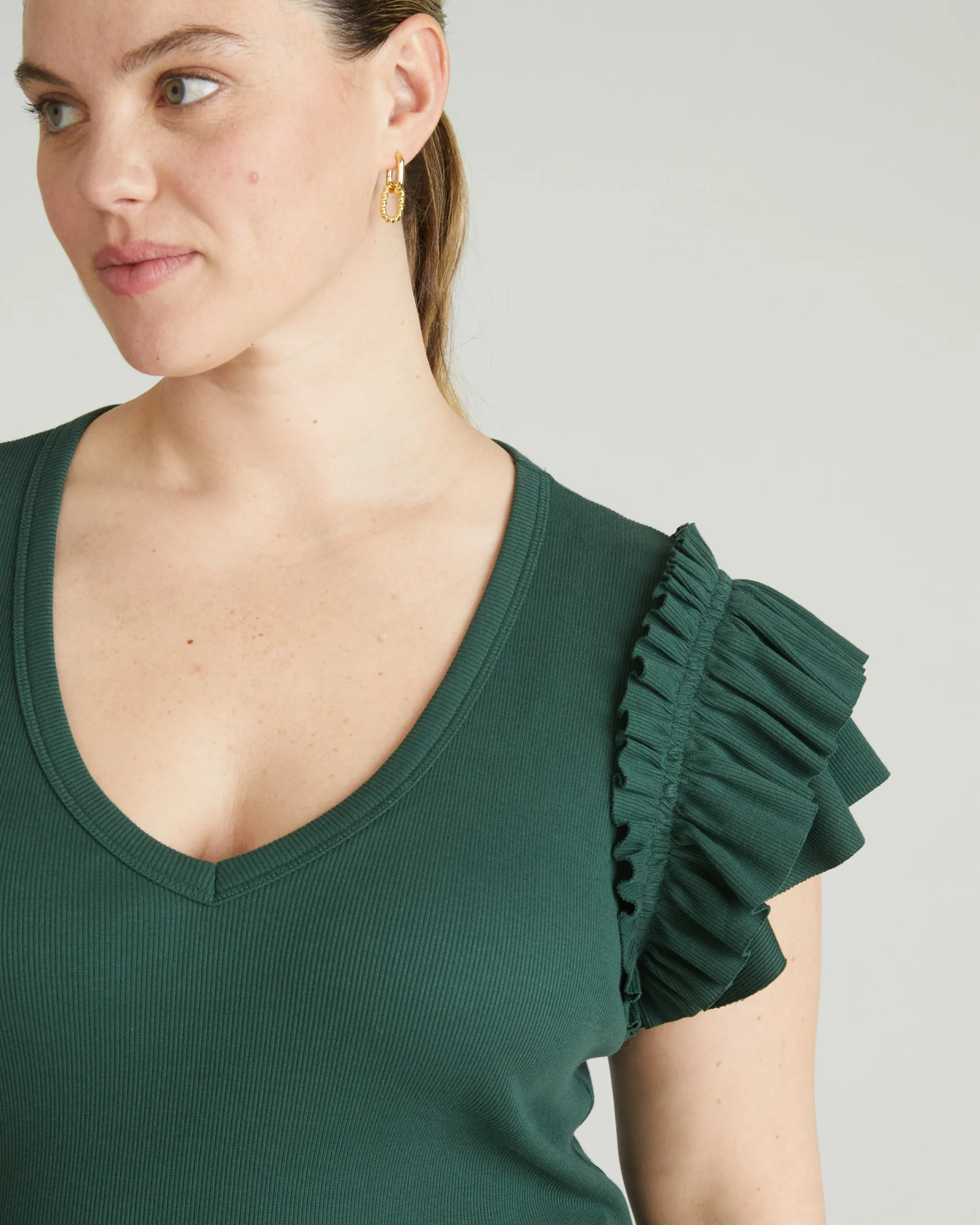 Magnolia Ribbed Top Conifer