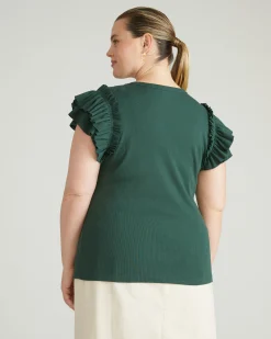 Magnolia Ribbed Top Conifer