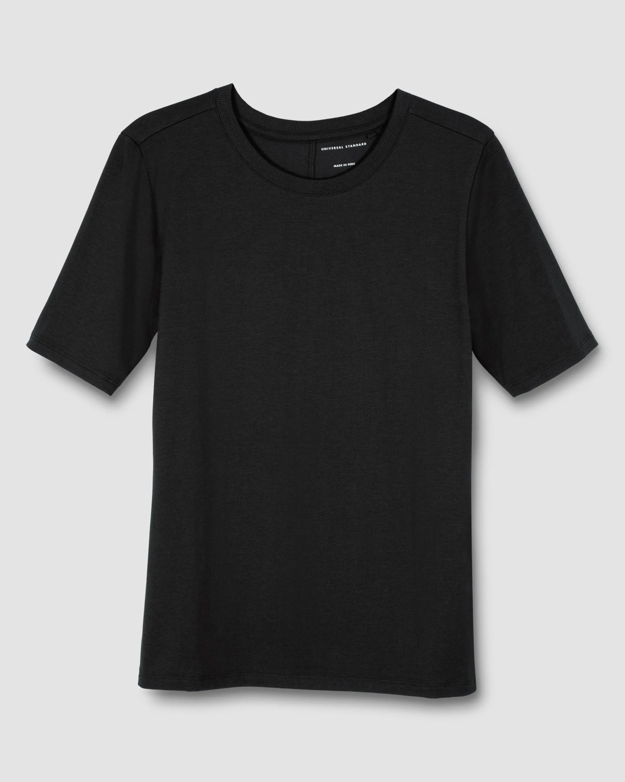 Maia Stovepipe Sleeve Tee Black