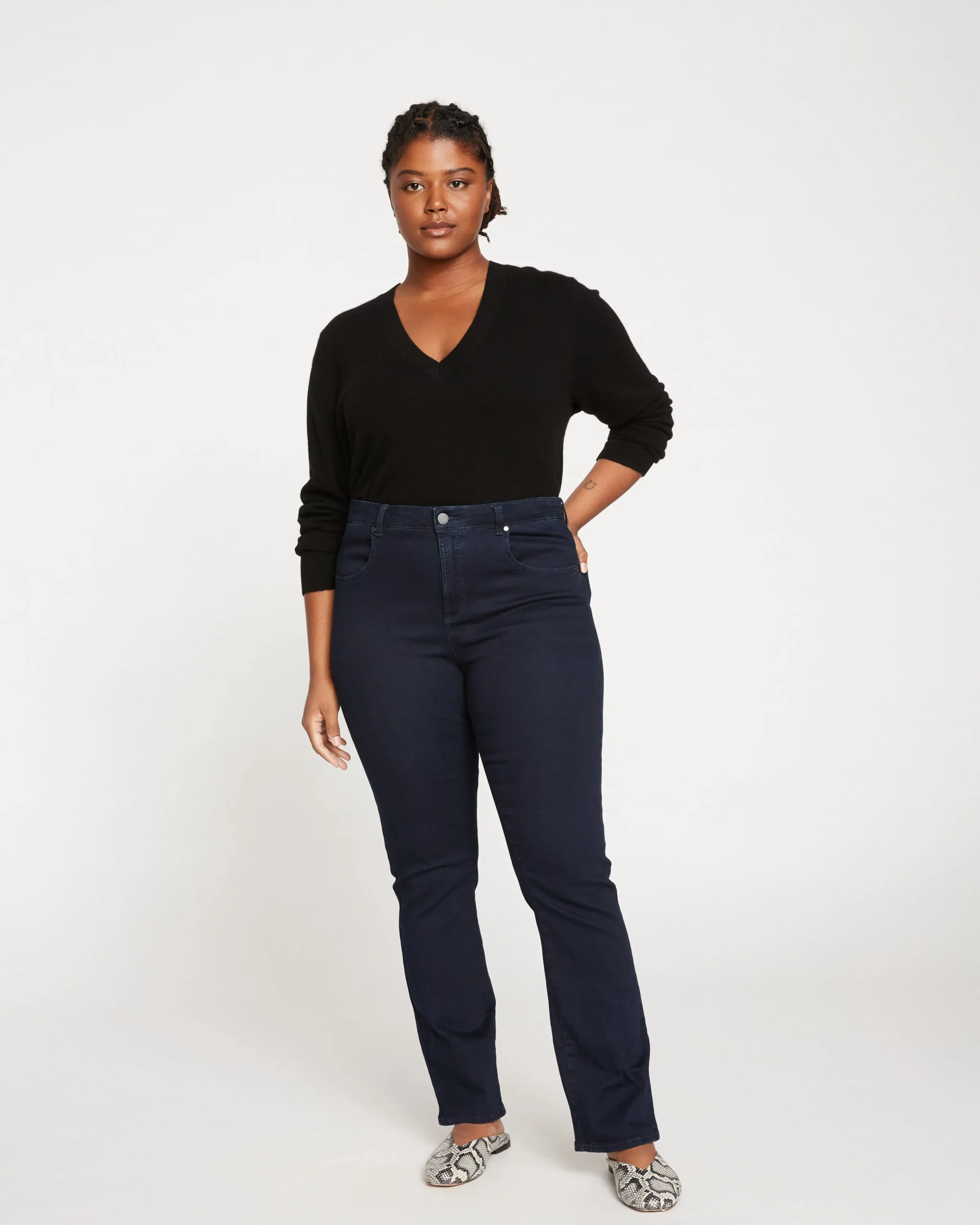 Marne Bootcut Jeans 32 inch Dark Indigo
