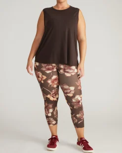 Mia Movement Tank Deep Brown