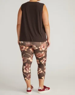 Mia Movement Tank Deep Brown