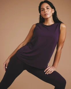 Mia Movement Tank Purple Jewel