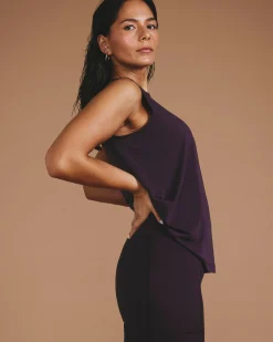 Mia Movement Tank Purple Jewel